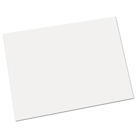 Warner 18" x 24" Polystyrene Paint Color Test Sheet 10629